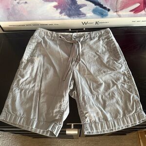 J.CREW Shorts Mens 33 Grey Lightweight Travel Preppy Cotton